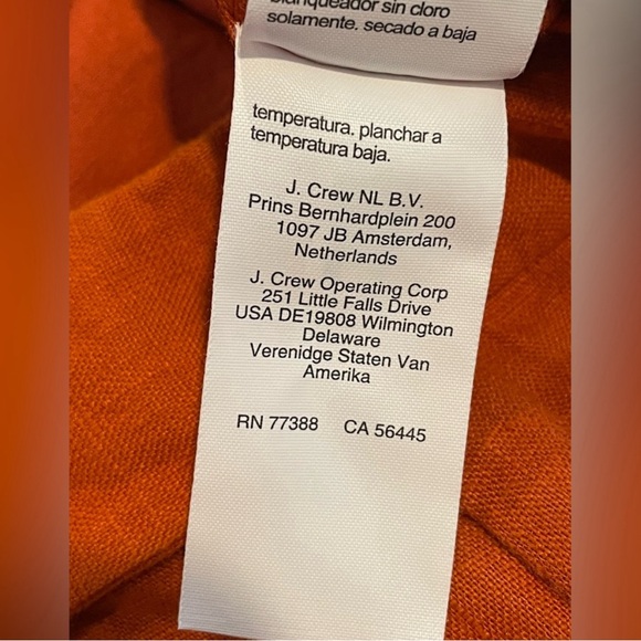 NWT Madewell The Harlow Wide-Leg Pant in 100% Linen Dark Copper Trouser Size 6 - Picture 10 of 12